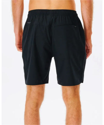 Rip Curl Vaporcool Pivot Volley Shorts - Black